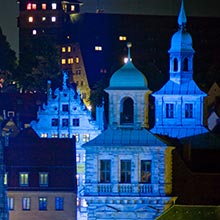 Nuremberg Blue night