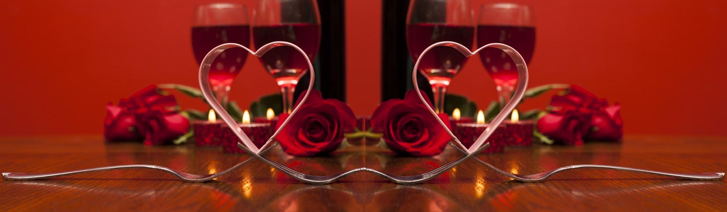 Valentinstag im Restaurant Brandner