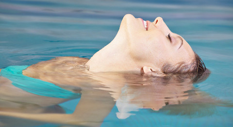 Swimming in Sachsendorfer Lake