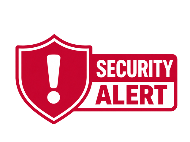 Security alert