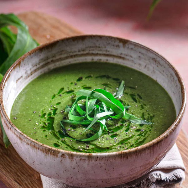 Wild garlic soup