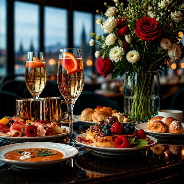 Lazy Sunday Brunch im Sorat Insel-Hotel Regensburg