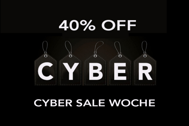Cyber Sale Woche 40% Rabatt 