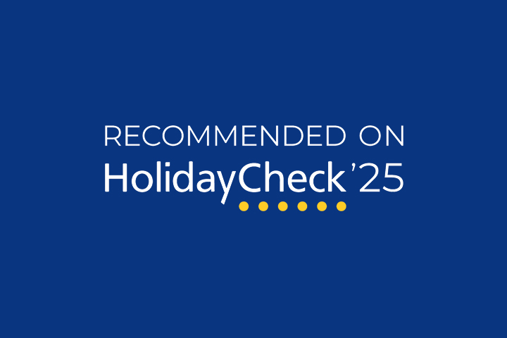Recommended on Holidaycheck 2025 – Auszeichnung für fünf Hotels der Sorat Hotelgruppe