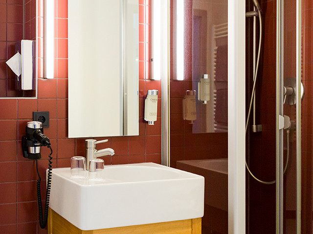 Bathroom with shower