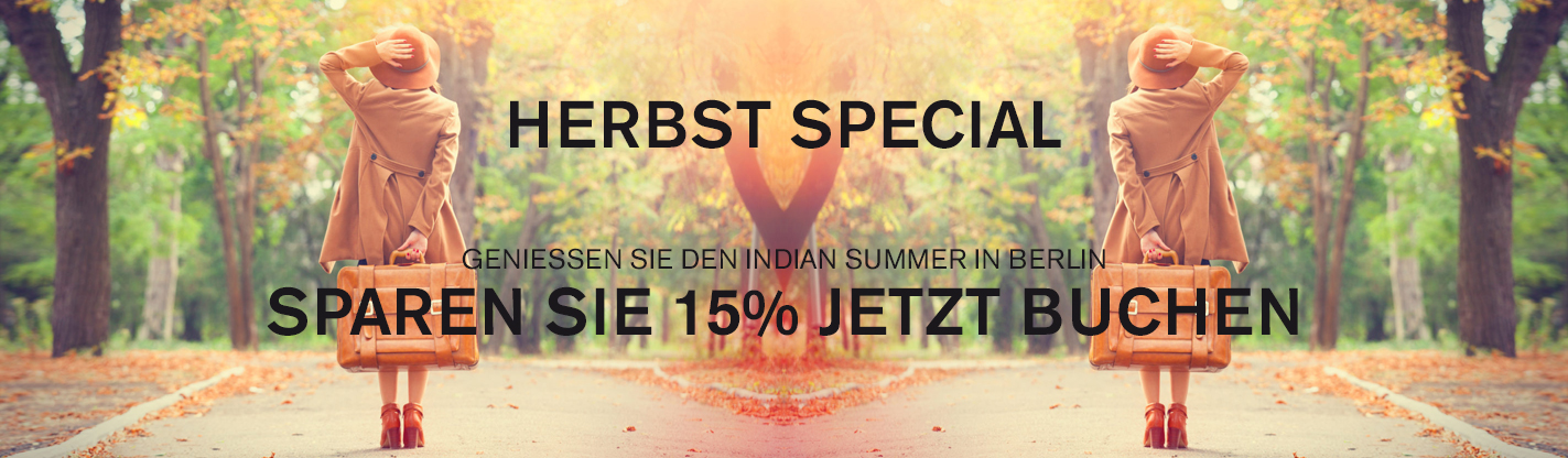 Herbst Special 15% OFF