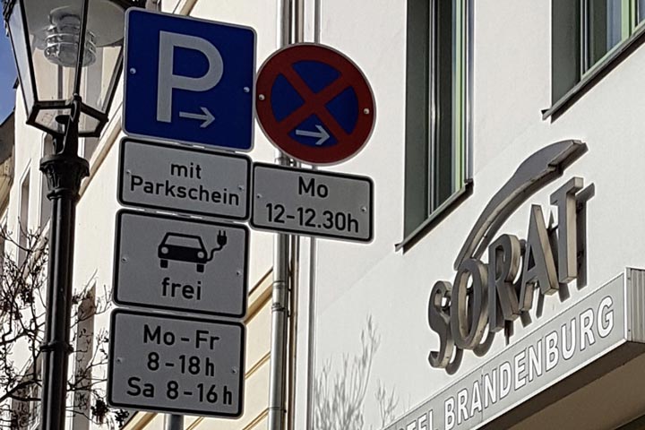 E-Mobilität - Vorteile für Sorat Hotelgäste in Brandenburg 