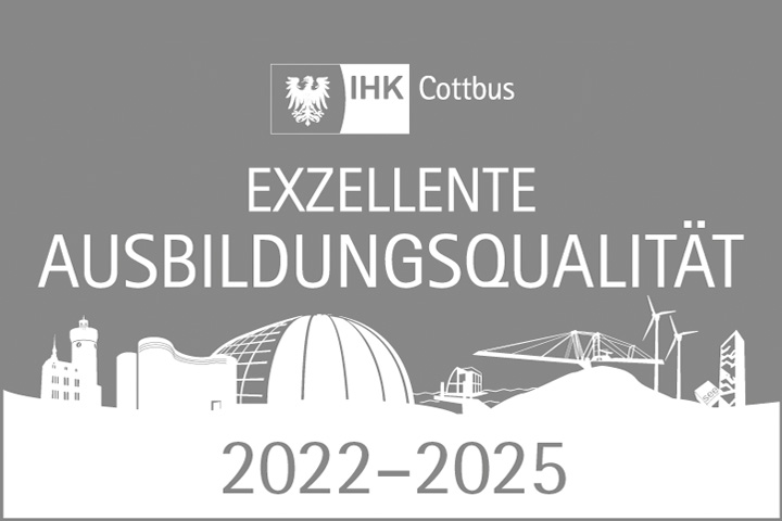 IHK Siegel Ausbildungsexzellenz Sorat Hotel Cottbus