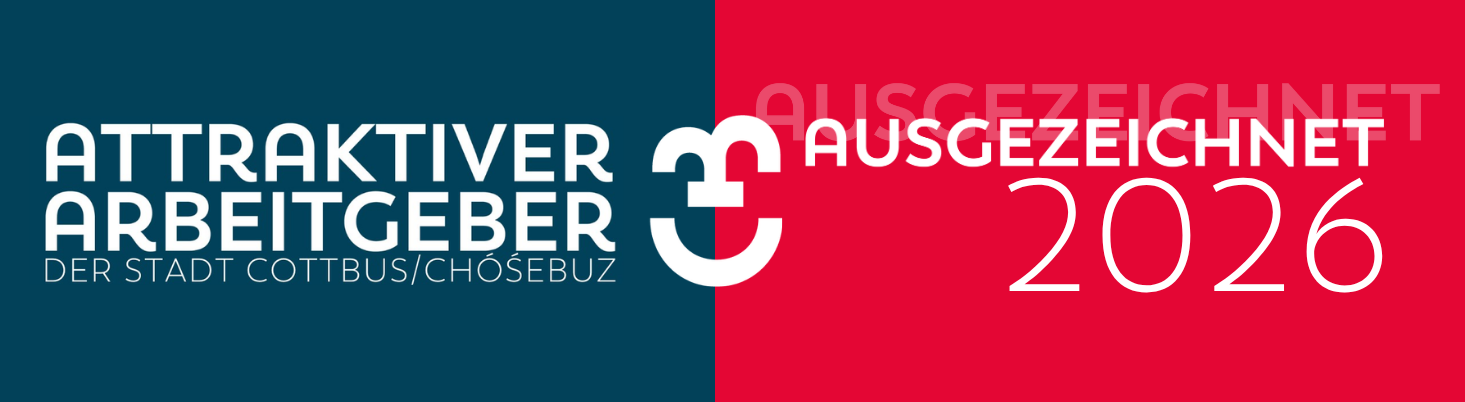 Awarded the title of Attractive Employer of the City of Cottbus 2026