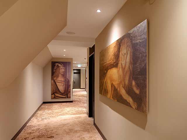 Hotel hallway